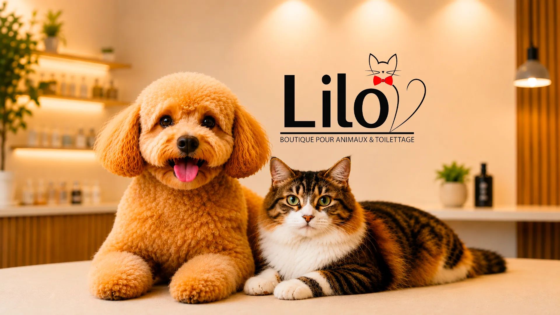 Chien et chat chez Lilo Boutique