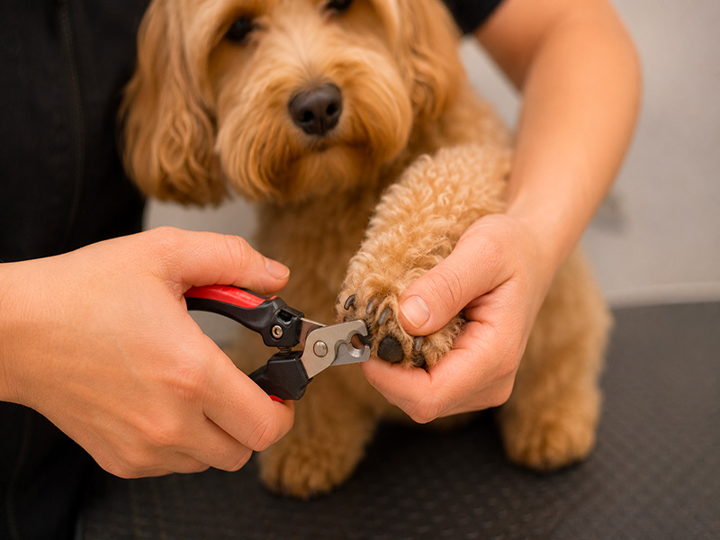 Griffes bien entretenues